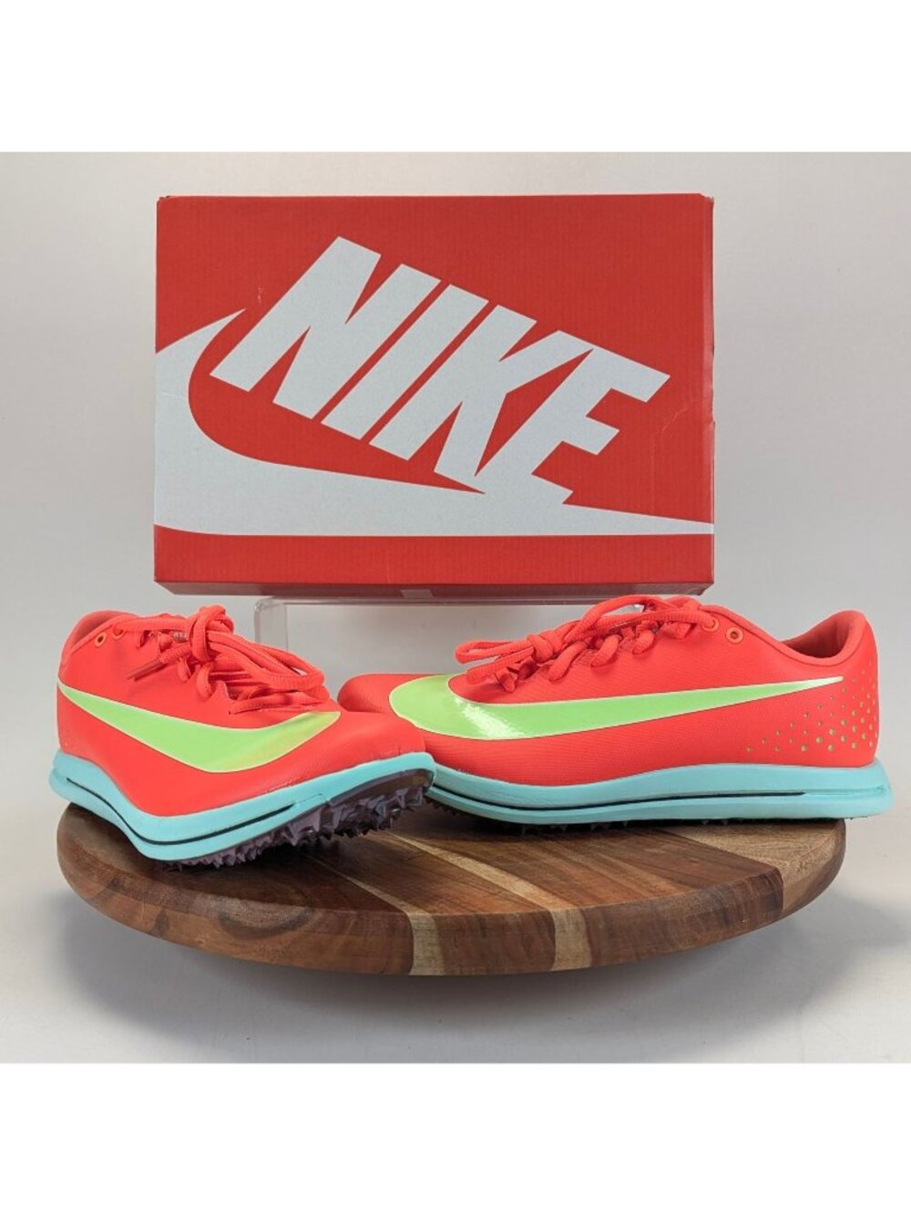Nike Triple Jump Elite 3 Track Spikes Crimson Red Mens Size 9 New HV6425-600